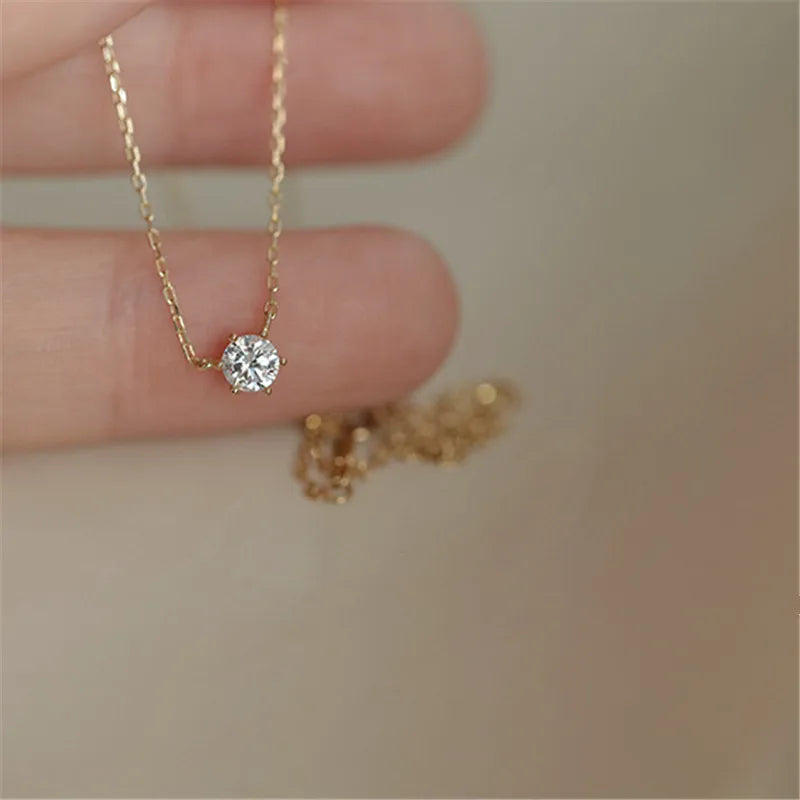 925 Sterling Silver 14k Gold Plated Necklace