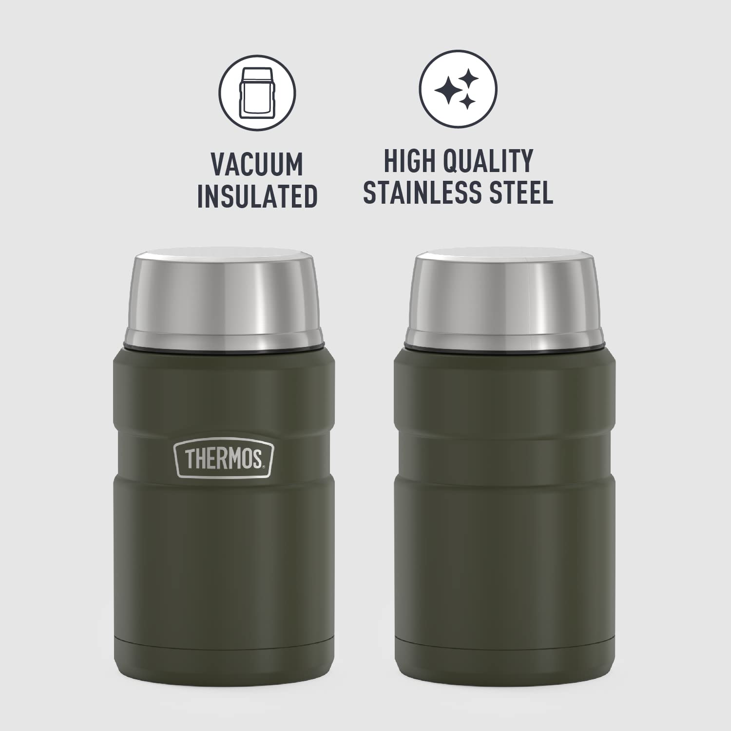THERMOS Stainless King Vacuum-Insulated Food Jar