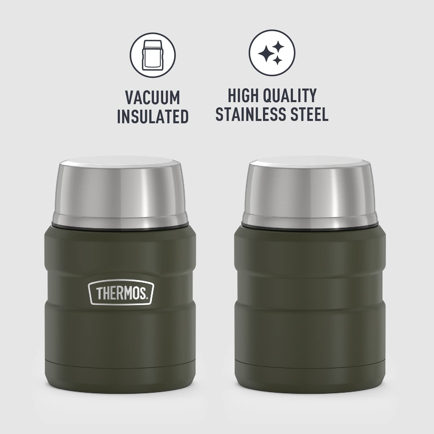 THERMOS Stainless King Vacuum-Insulated Food Jar