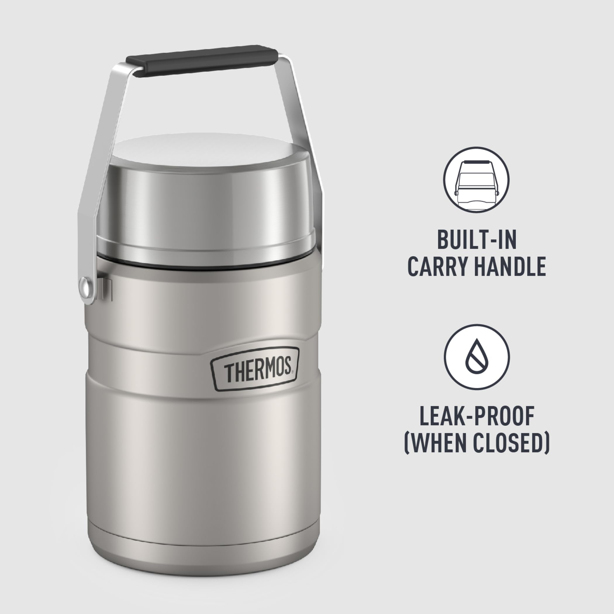 THERMOS Stainless King Vacuum-Insulated Food Jar