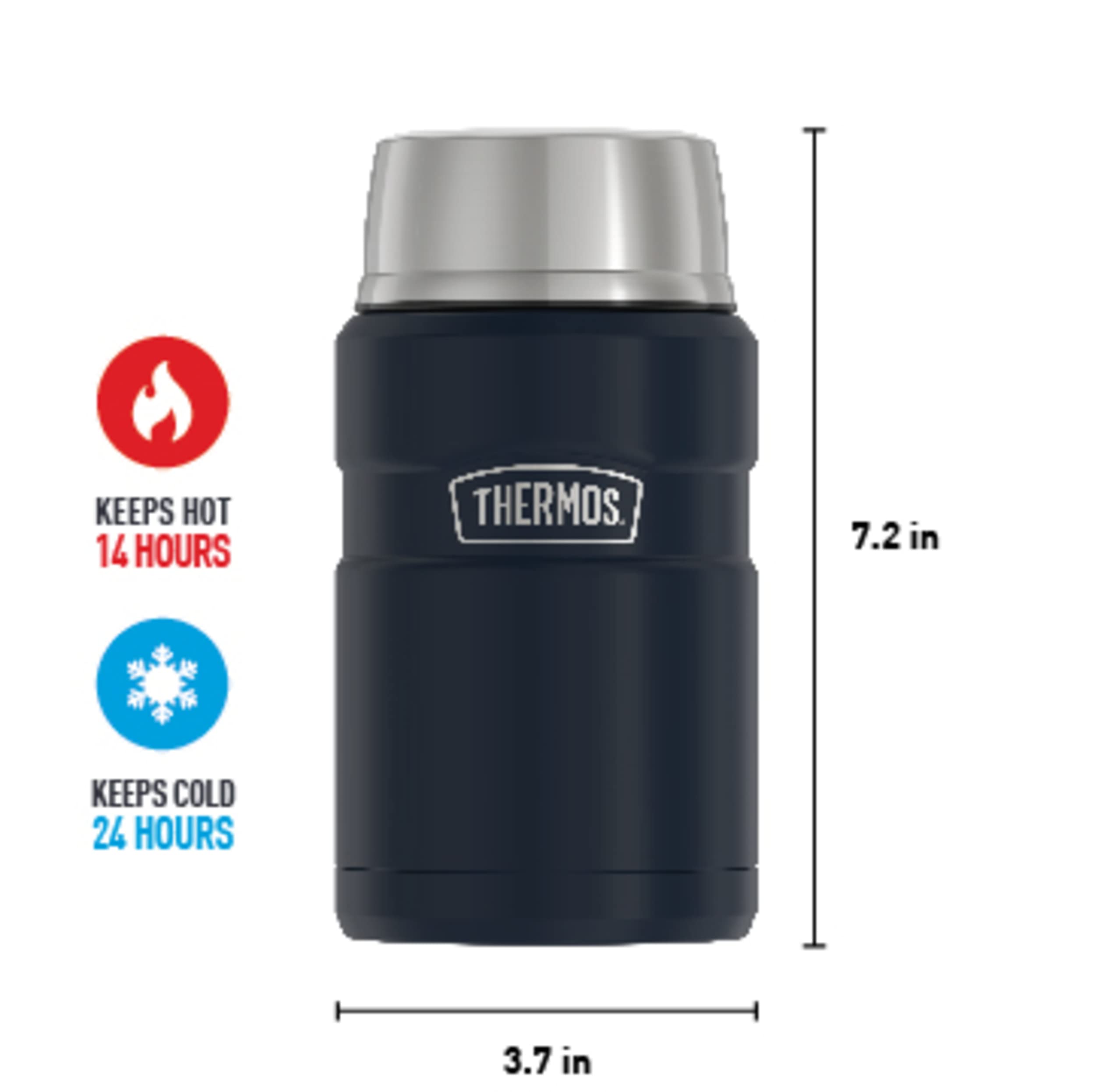 THERMOS Stainless King Vacuum-Insulated Food Jar
