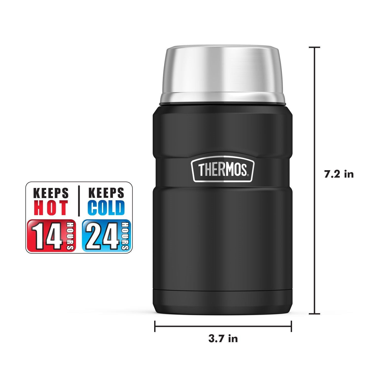 THERMOS Stainless King Vacuum-Insulated Food Jar