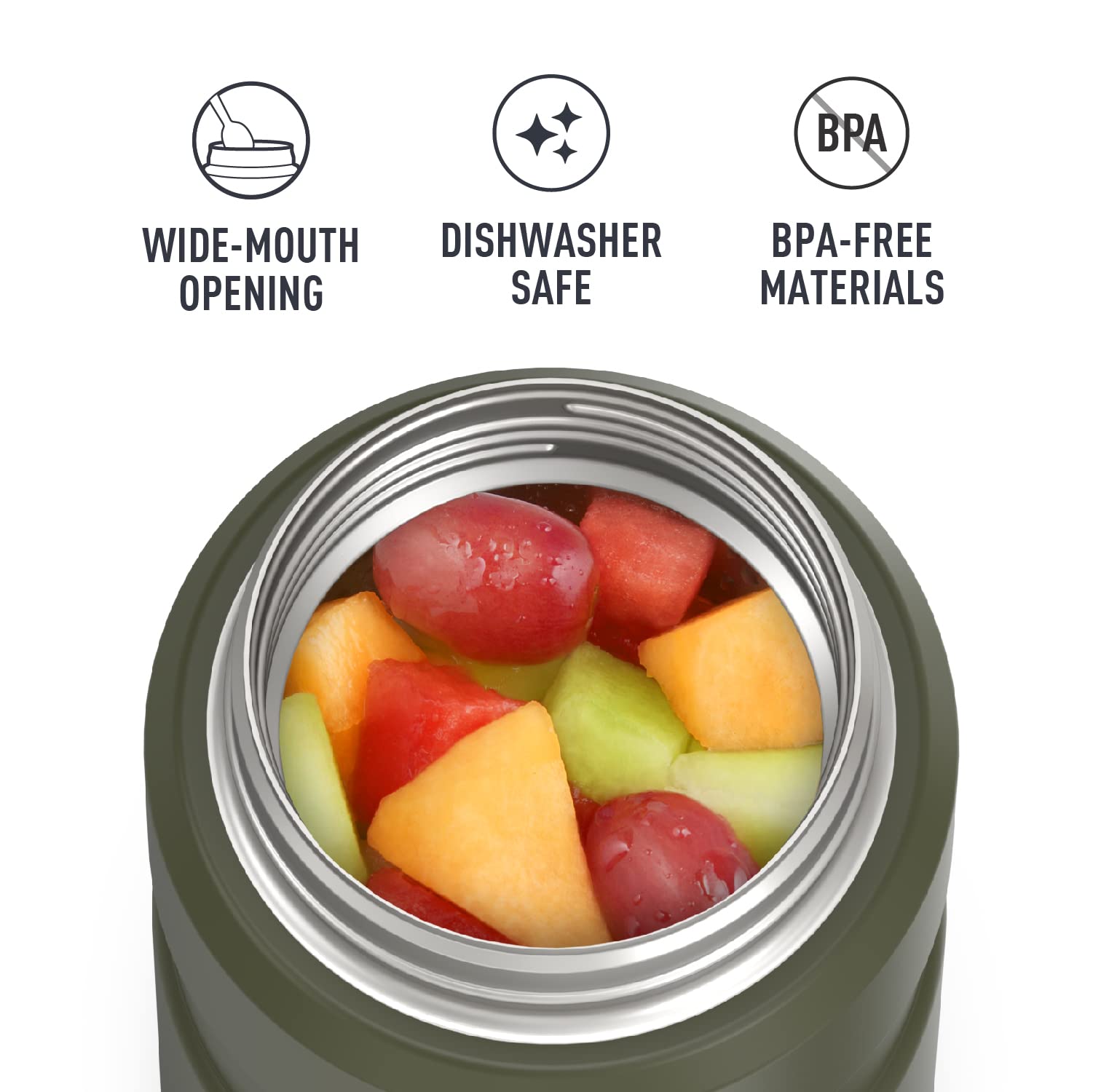 THERMOS Stainless King Vacuum-Insulated Food Jar
