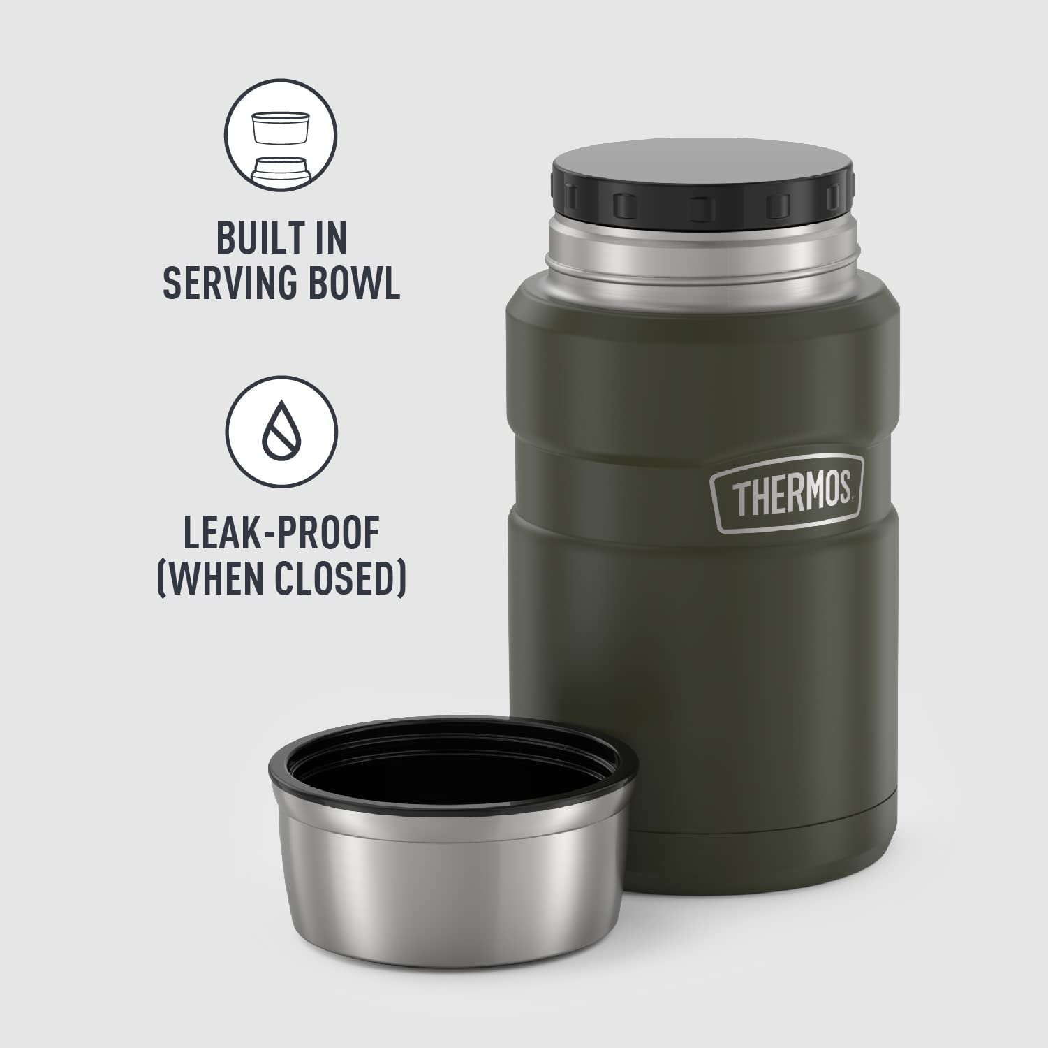 THERMOS Stainless King Vacuum-Insulated Food Jar