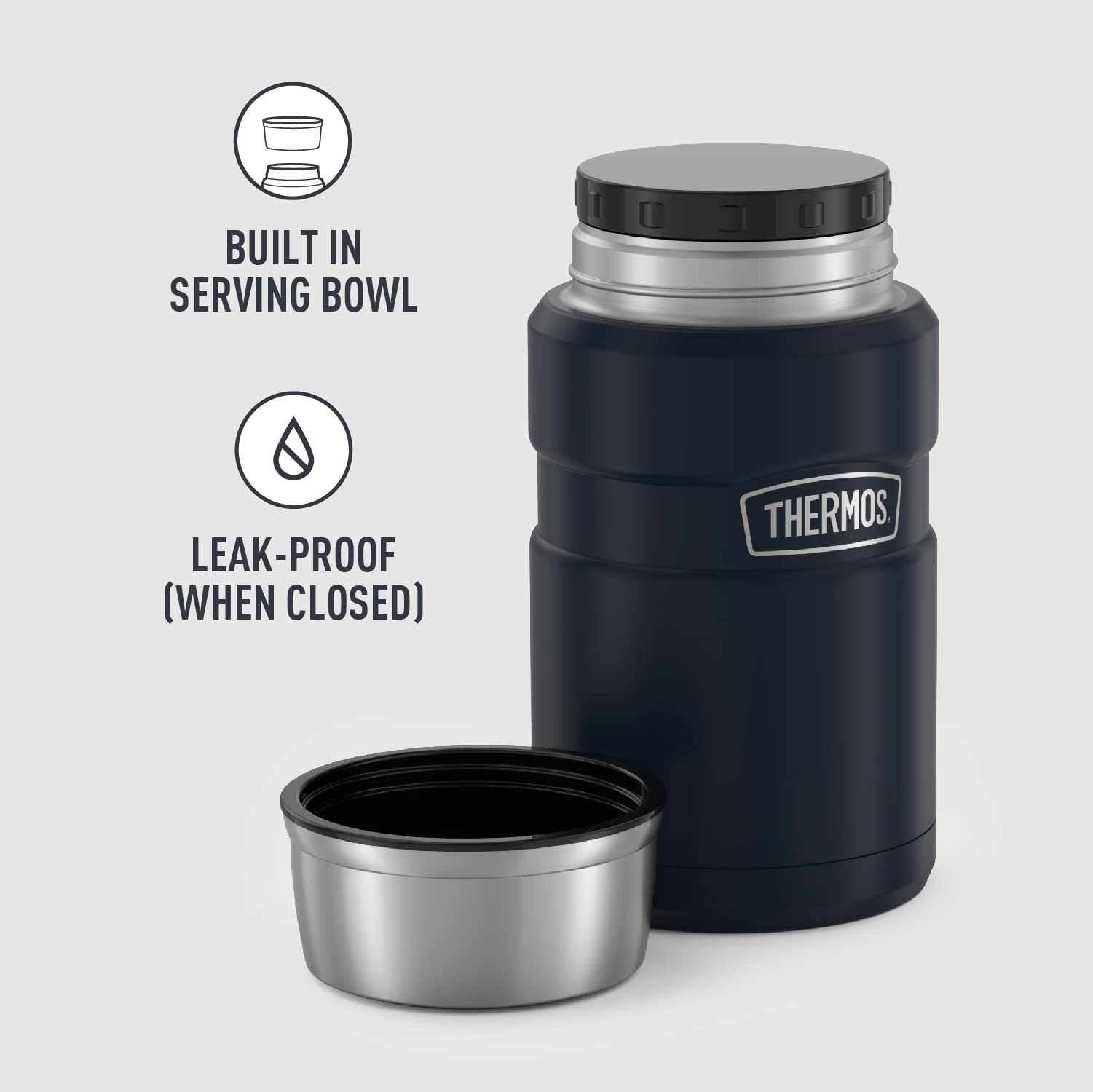 THERMOS Stainless King Vacuum-Insulated Food Jar