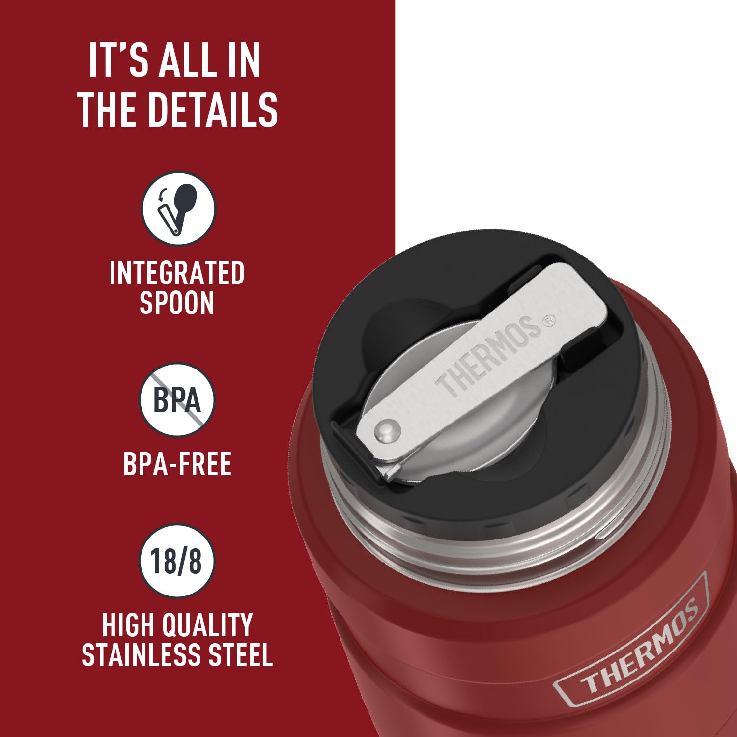 THERMOS Stainless King Vacuum-Insulated Food Jar