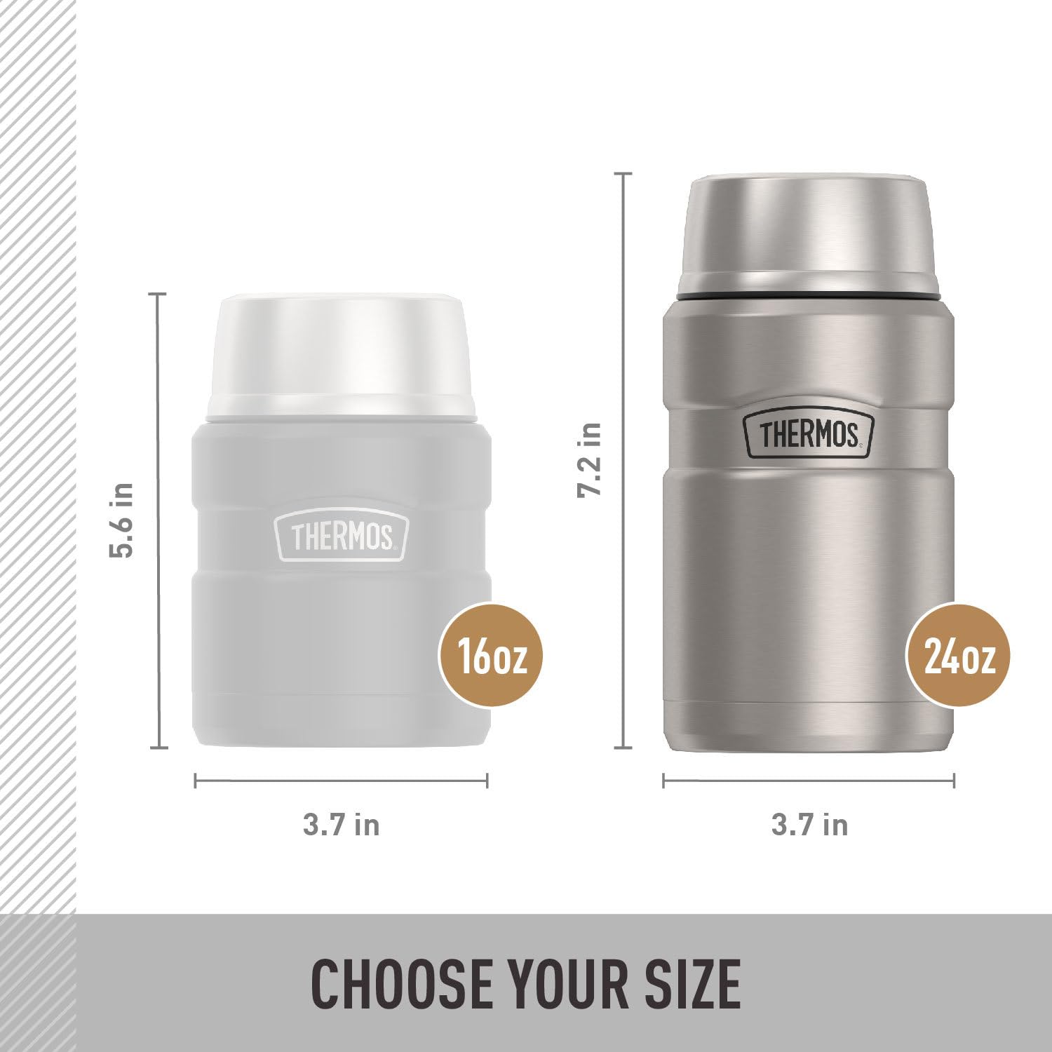THERMOS Stainless King Vacuum-Insulated Food Jar