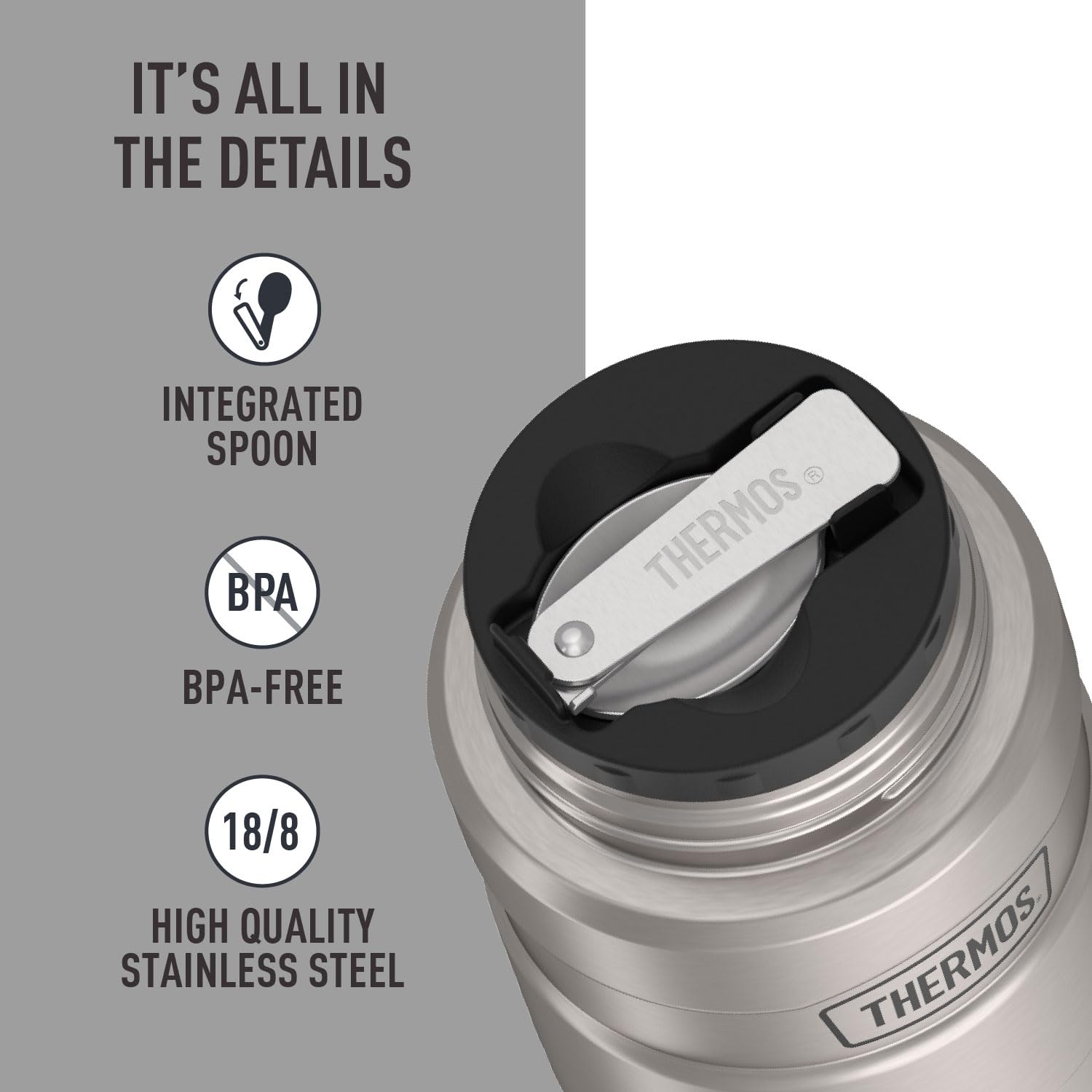 THERMOS Stainless King Vacuum-Insulated Food Jar