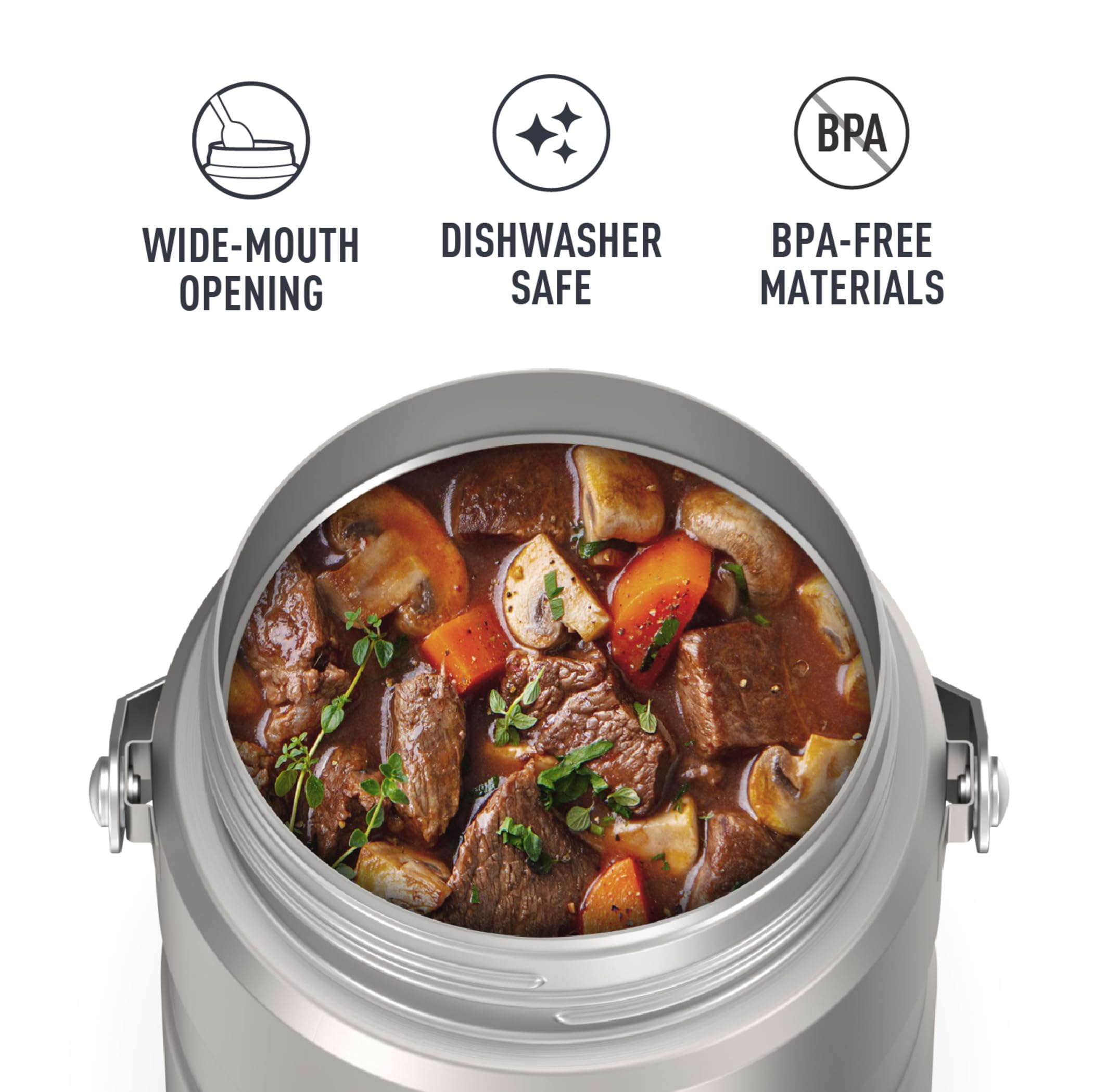 THERMOS Stainless King Vacuum-Insulated Food Jar