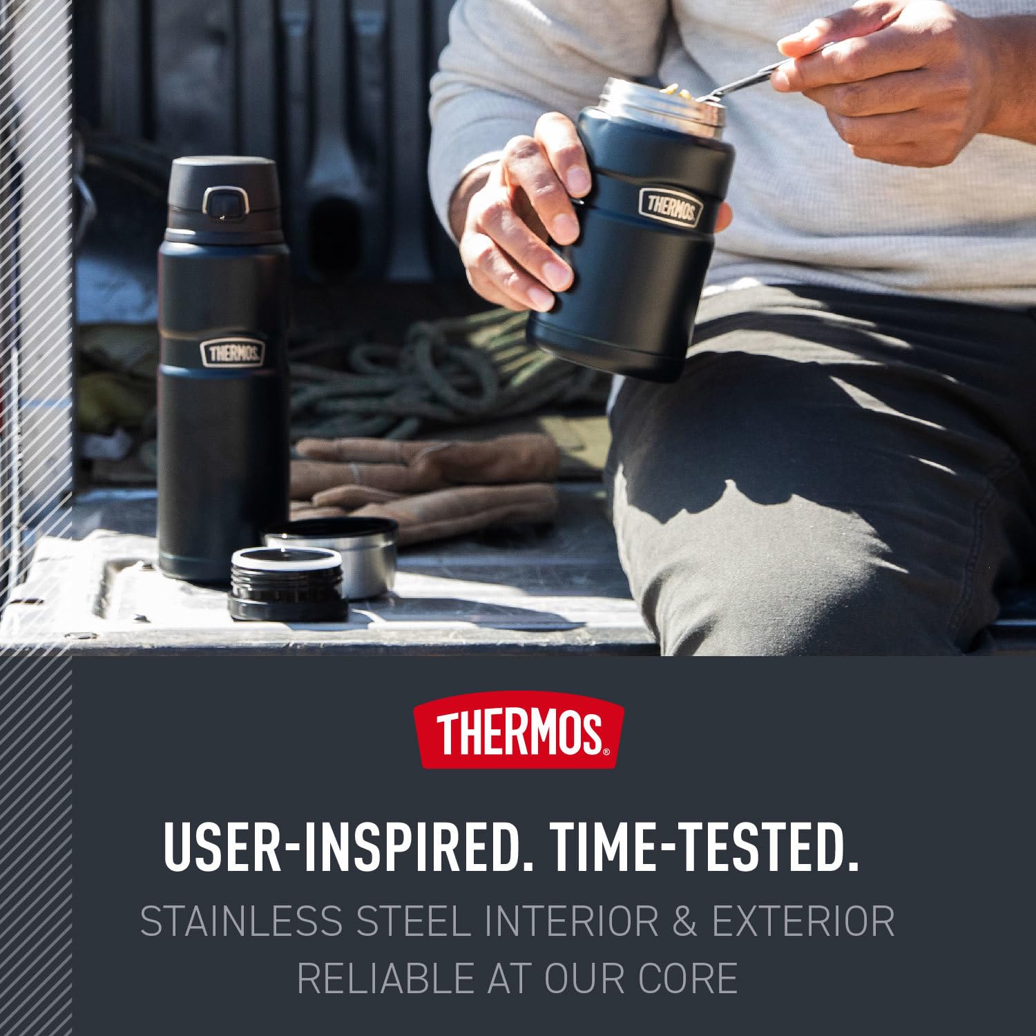 THERMOS Stainless King Vacuum-Insulated Food Jar