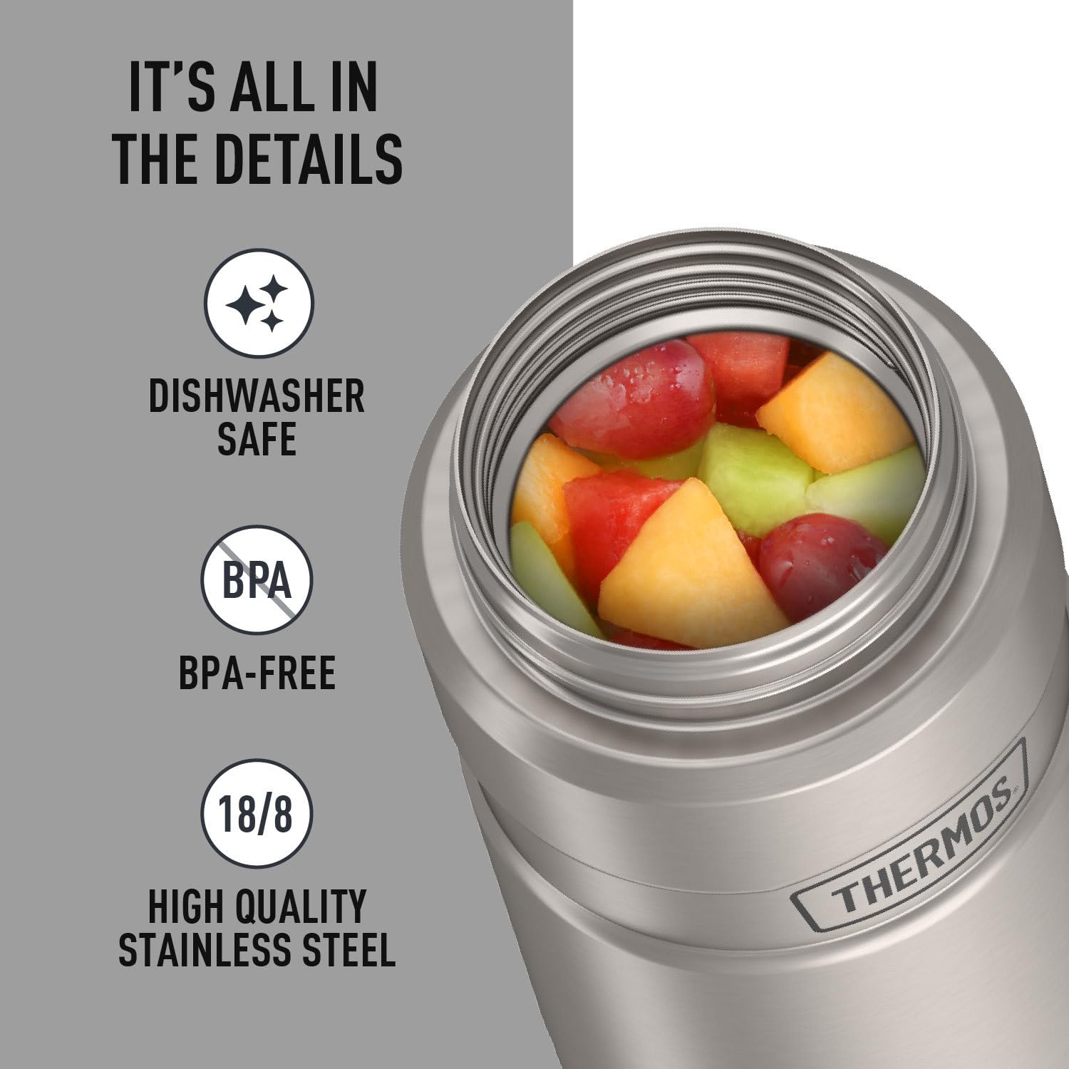 THERMOS Stainless King Vacuum-Insulated Food Jar
