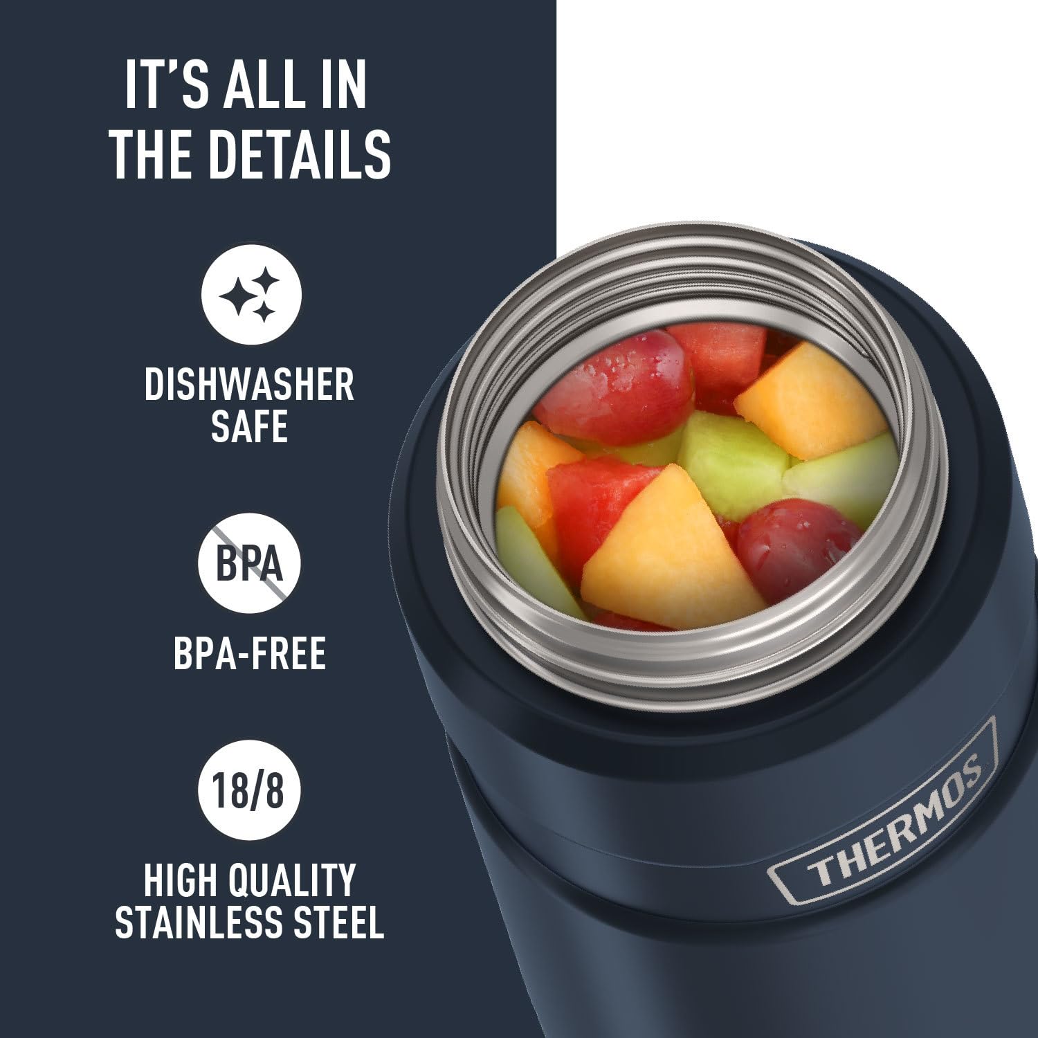 THERMOS Stainless King Vacuum-Insulated Food Jar