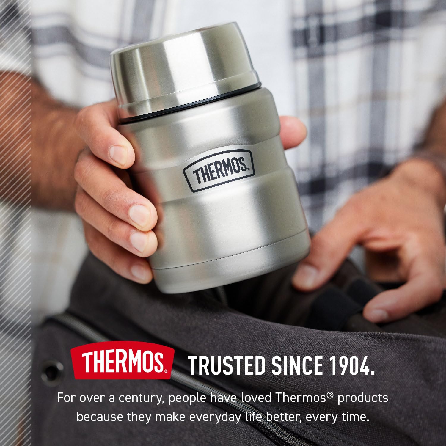 THERMOS Stainless King Vacuum-Insulated Food Jar
