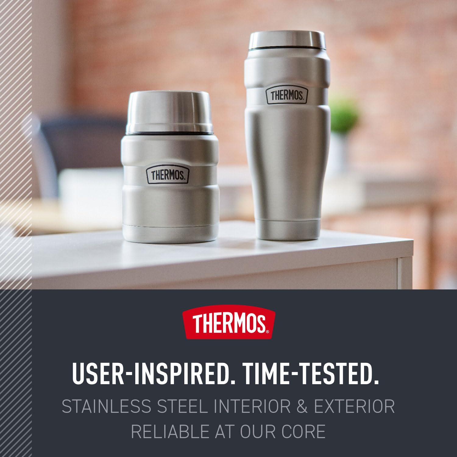 THERMOS Stainless King Vacuum-Insulated Food Jar