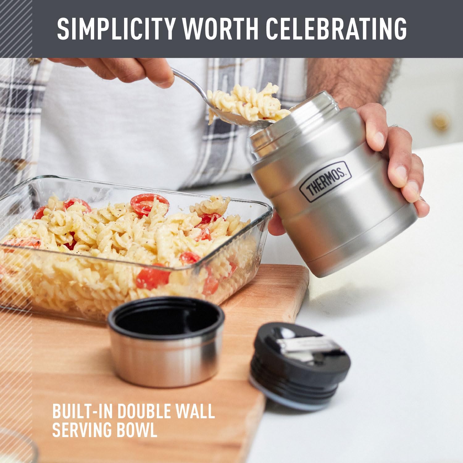 THERMOS Stainless King Vacuum-Insulated Food Jar