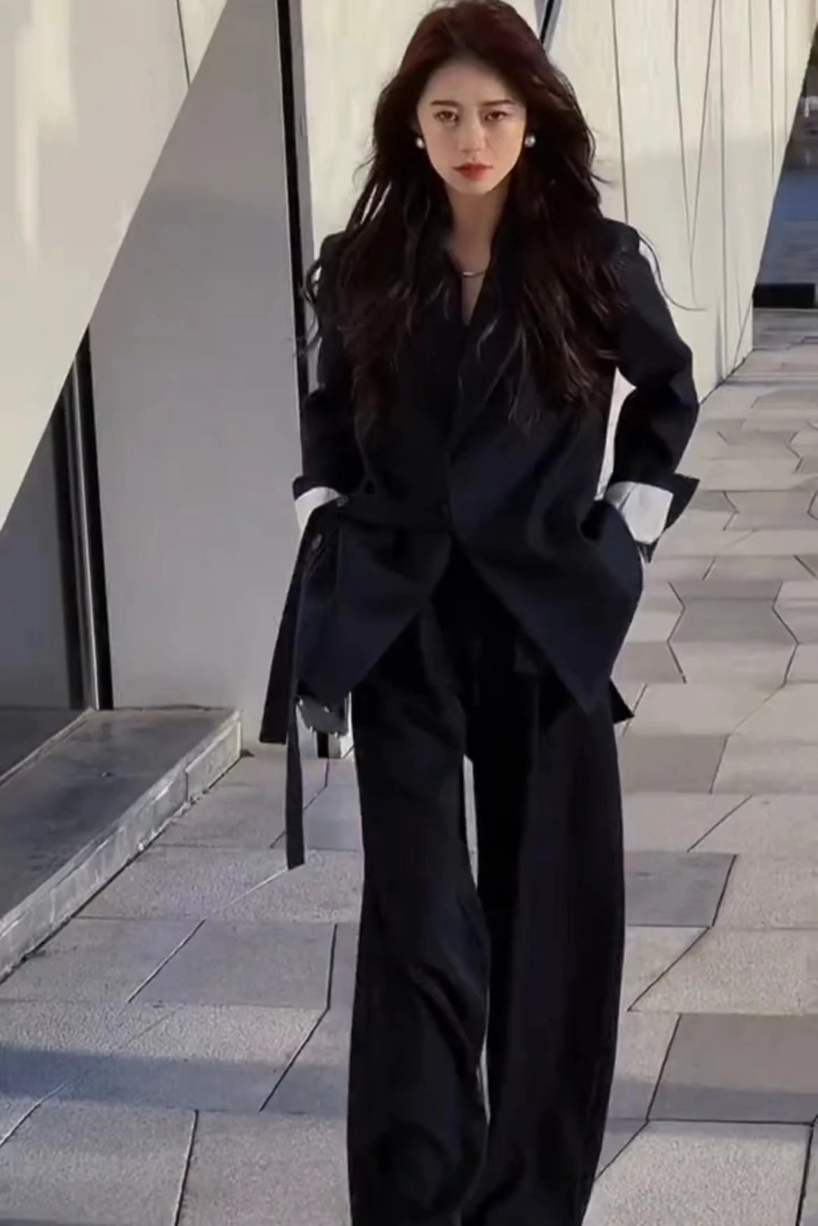 Ennimo Office Suite Wide Leg Pants