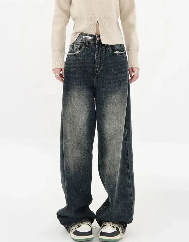 Harajuku Streetwear Retro Jeans
