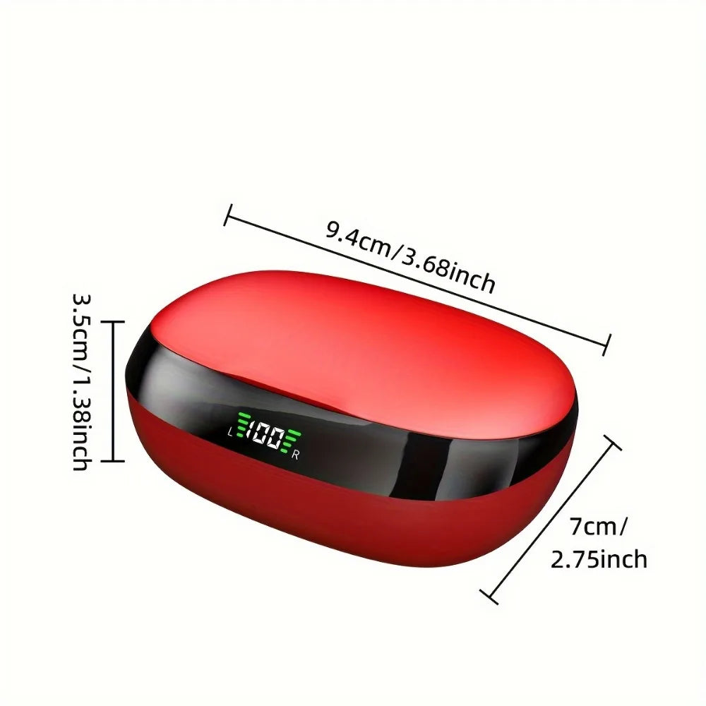 Wireless Earbuds With Mic Wireless 5.3 In-Ear Headphones Stereo Surround Sport Headset  With ENC Noise Cancelling Mic