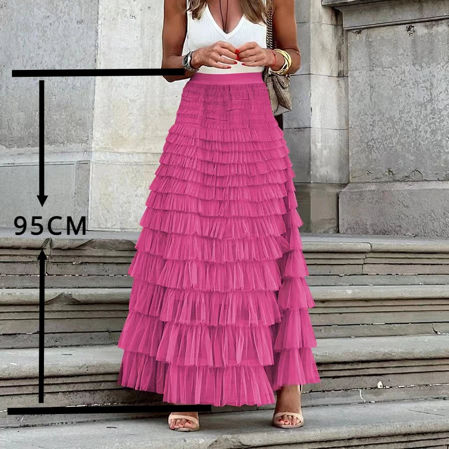 Ennimo Layered Long Skirt