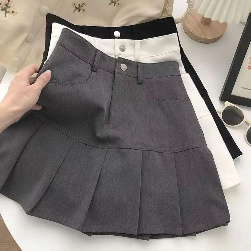 Ennimo High Waist Pleated Skirt