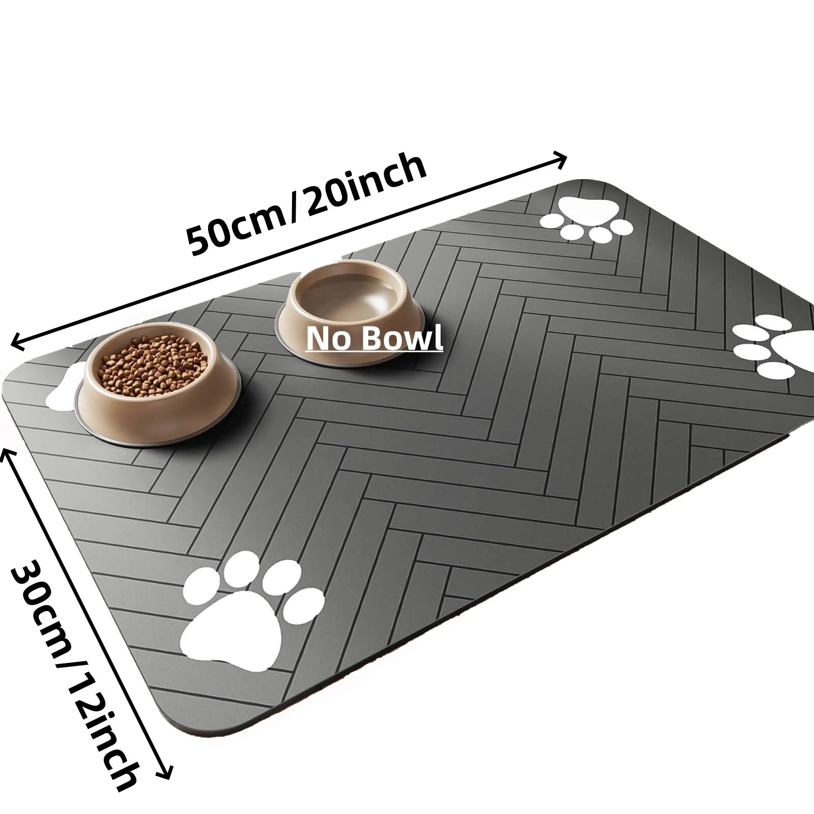 Pet Feeding Mat ( No stains, water absorption , easy care, leak proof)