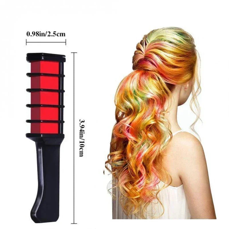 6/1pcs Hair Dye Comb Mascara Design Crayons