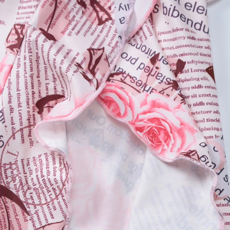 Sling Pleated Off-shoulder Ruffles